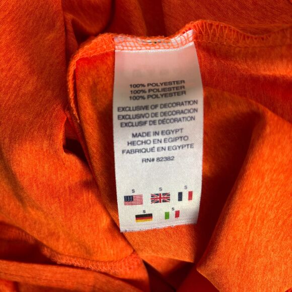 Champion Athletic Athleticwear Boys Size S Orange T-Shirt #M - Picture 3 of 5